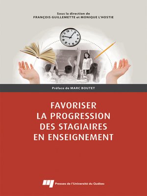 cover image of Favoriser la progression des stagiaires en enseignement
